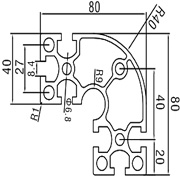 國標(biāo)8840R圓角